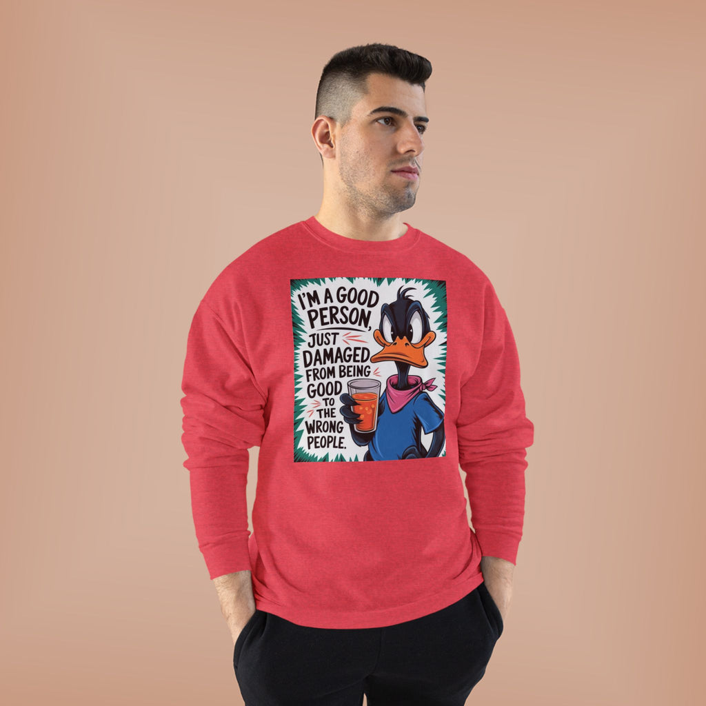 Funny Quote Sweatshirt, Unisex EcoSmart Crewneck, Perfect for Friends, Gift for Birthdays, Casual Wear, Everyday Comfort, Eco-Friendly [...]